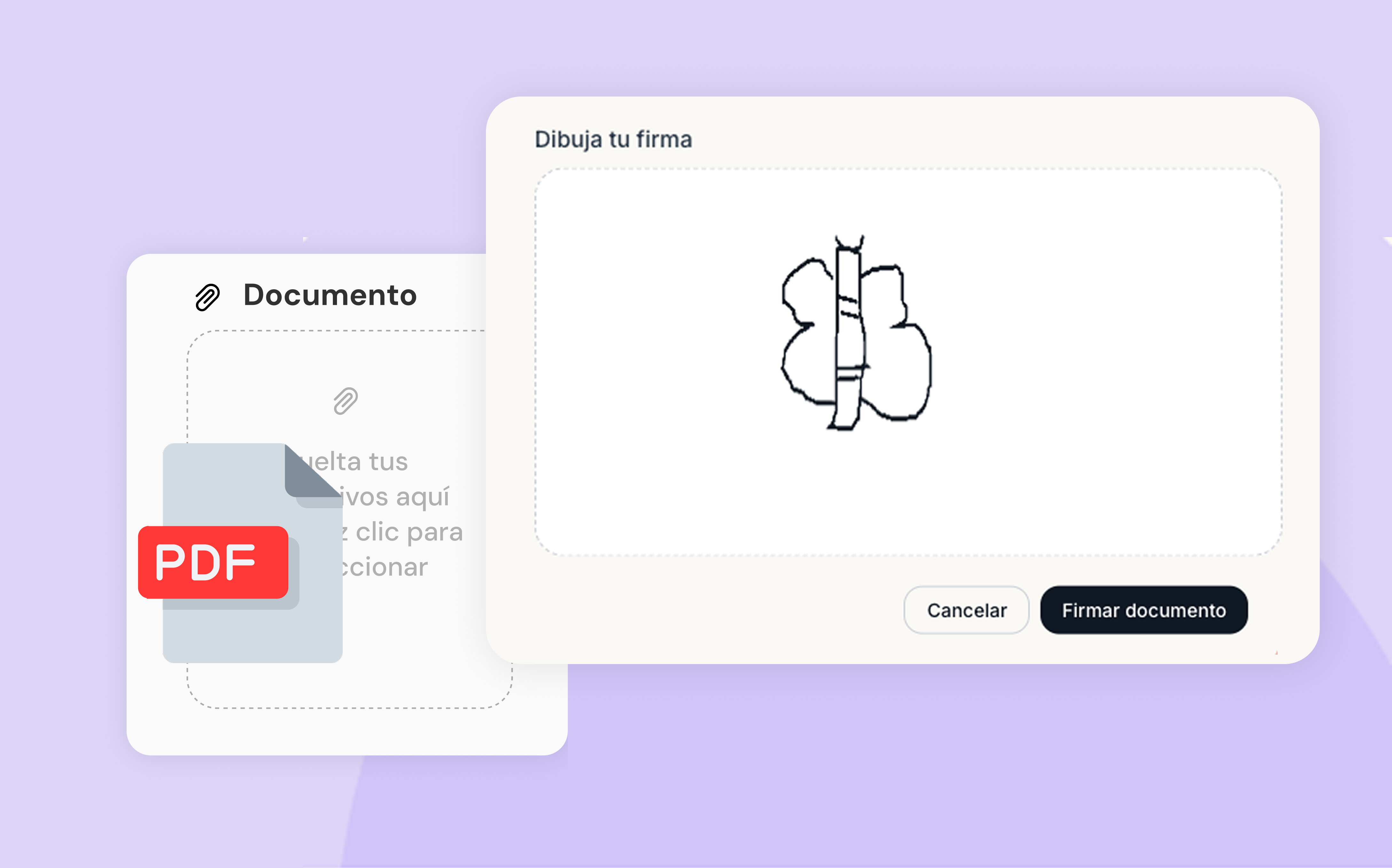 Documentos, firmas y plantillas