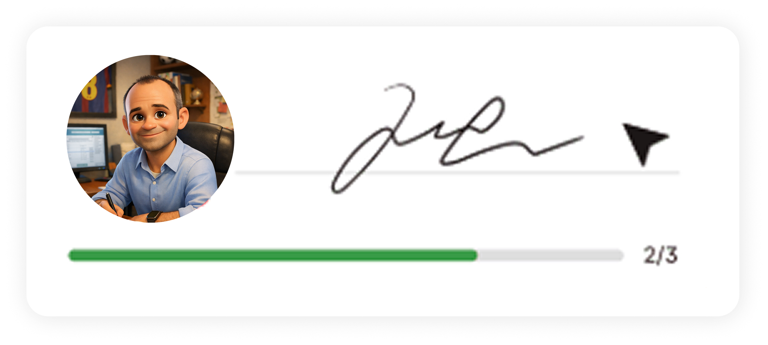 Firma electrónica integrada.